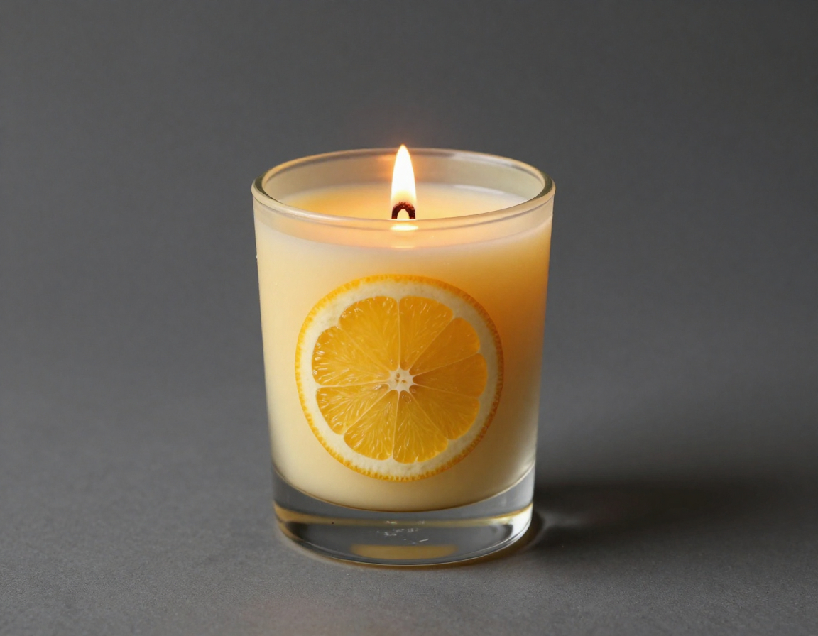 Waxcandlesio Citrus Burst Scented Candle